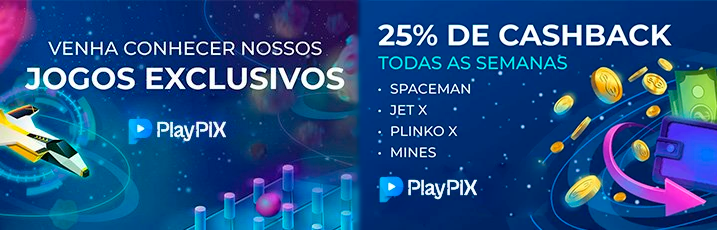 Banner promocional da Playpix
