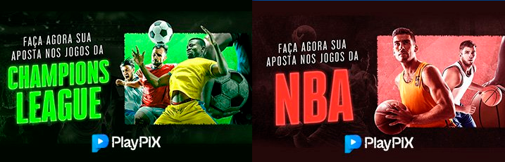 Banner da Playpix com apostas ao vivo